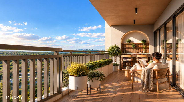 Contemporary residential interior